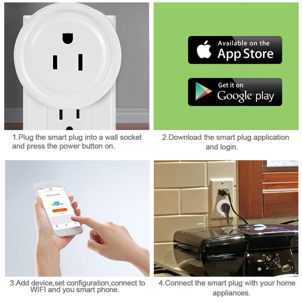 Smart WiFi Plug - Alexa & Google Compatible