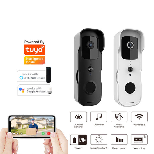 Smart Video Doorbell WiFi - Alexa Compatible