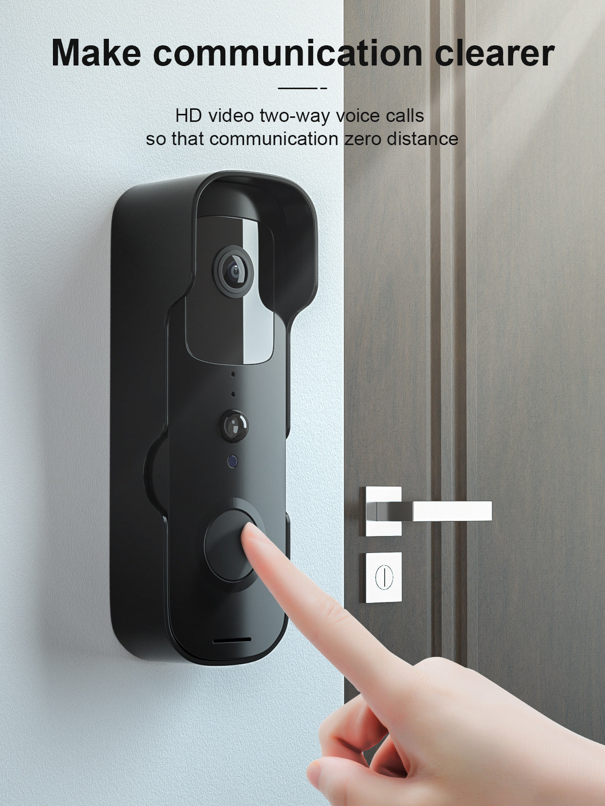 Smart Video Doorbell WiFi - Alexa Compatible