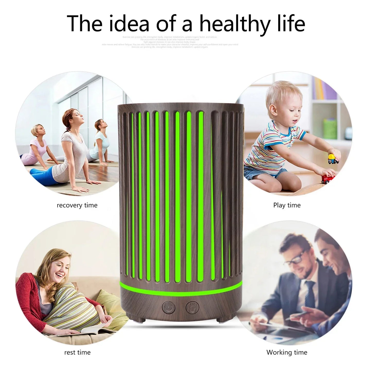 Smart Aroma Diffuser 400ml - WiFi App Control