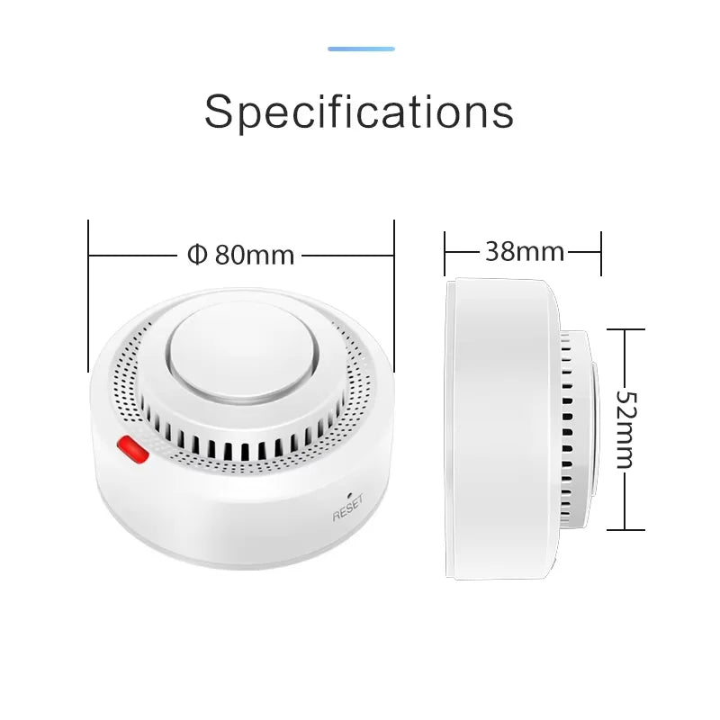 Smart WiFi Smoke Detector - Alexa Compatible