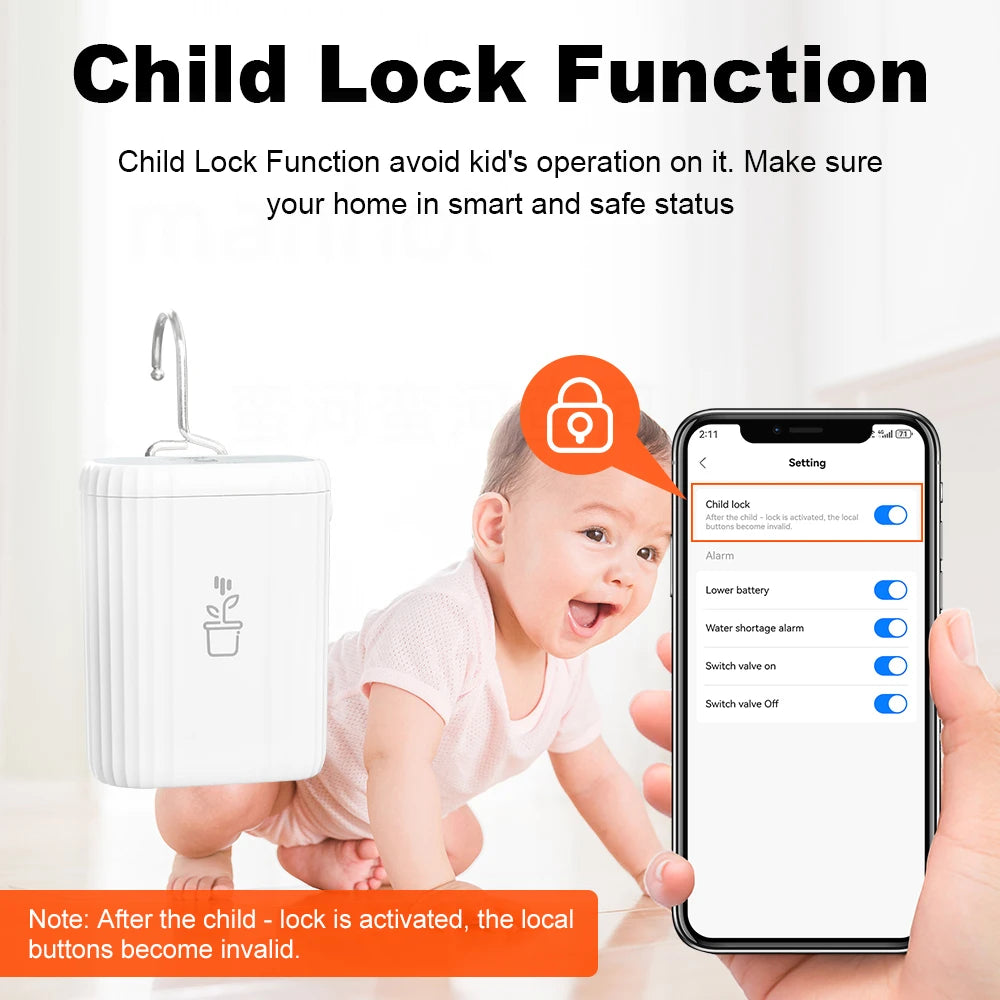 Smart WiFi Drip Irrigation - Auto Plant Watering