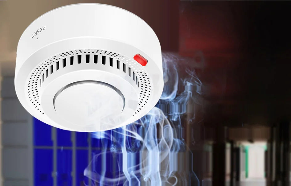 Smart WiFi Smoke Detector - Alexa Compatible