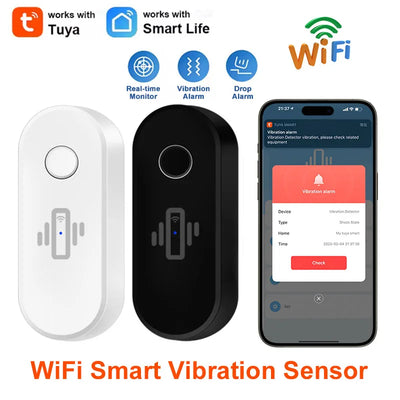 Smart WiFi Vibration Sensor - Real-Time Alerts