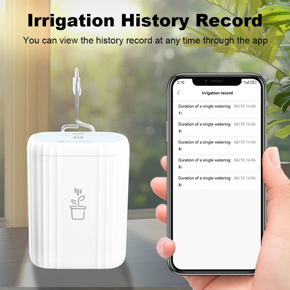 Smart WiFi Drip Irrigation - Auto Plant Watering