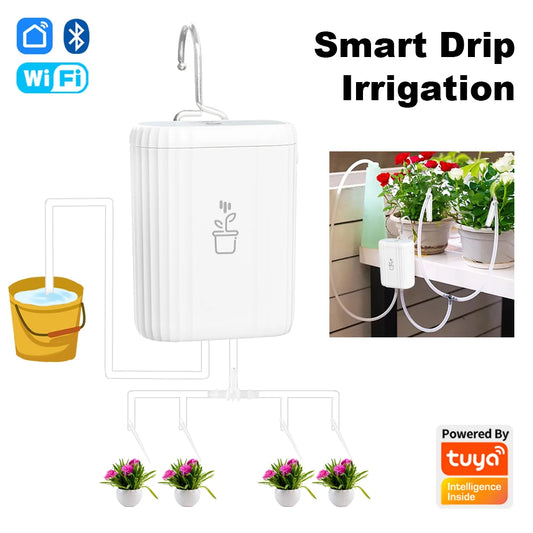 Smart WiFi Drip Irrigation - Auto Plant Watering