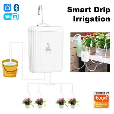 Smart WiFi Drip Irrigation - Auto Plant Watering
