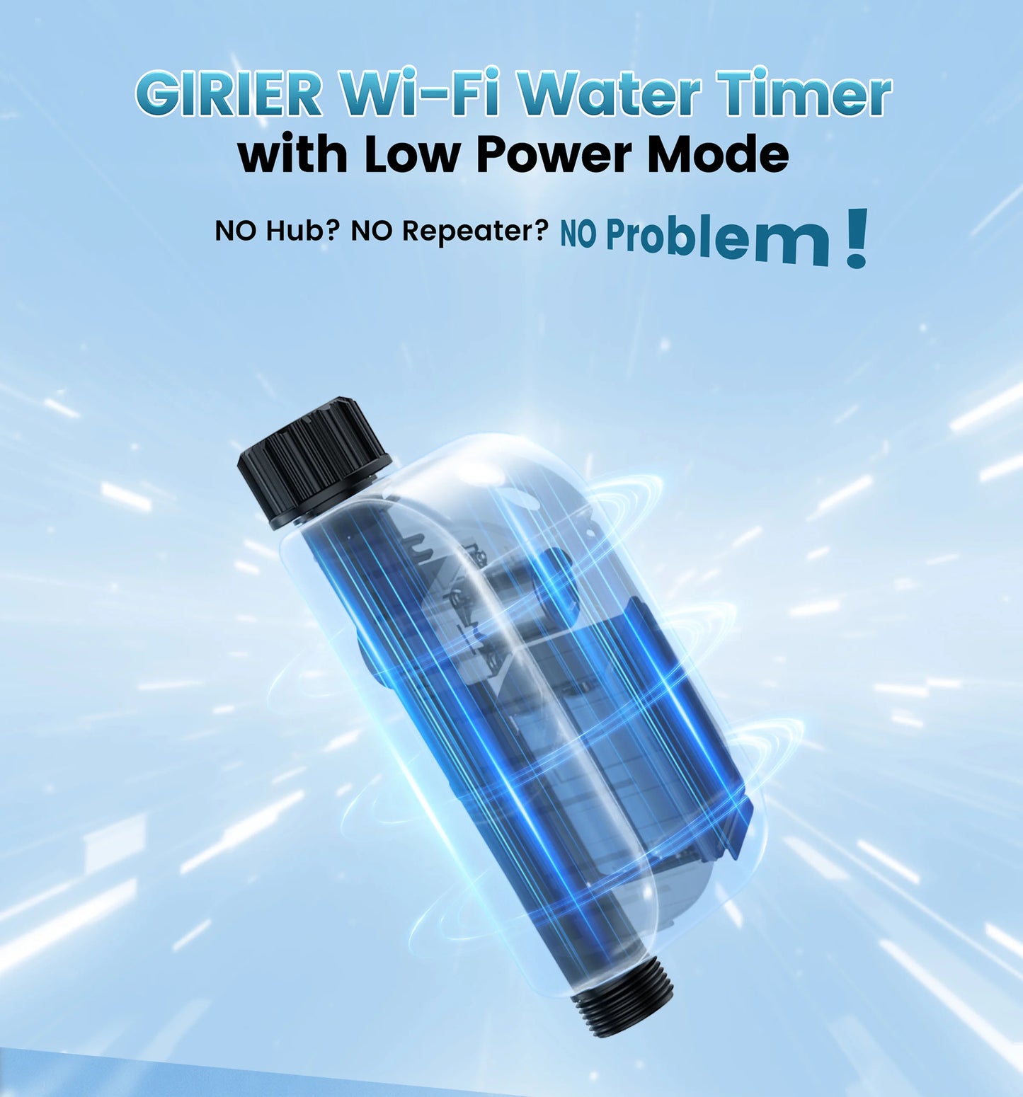 WiFi Sprinkler Timer - Alexa & Google Compatible