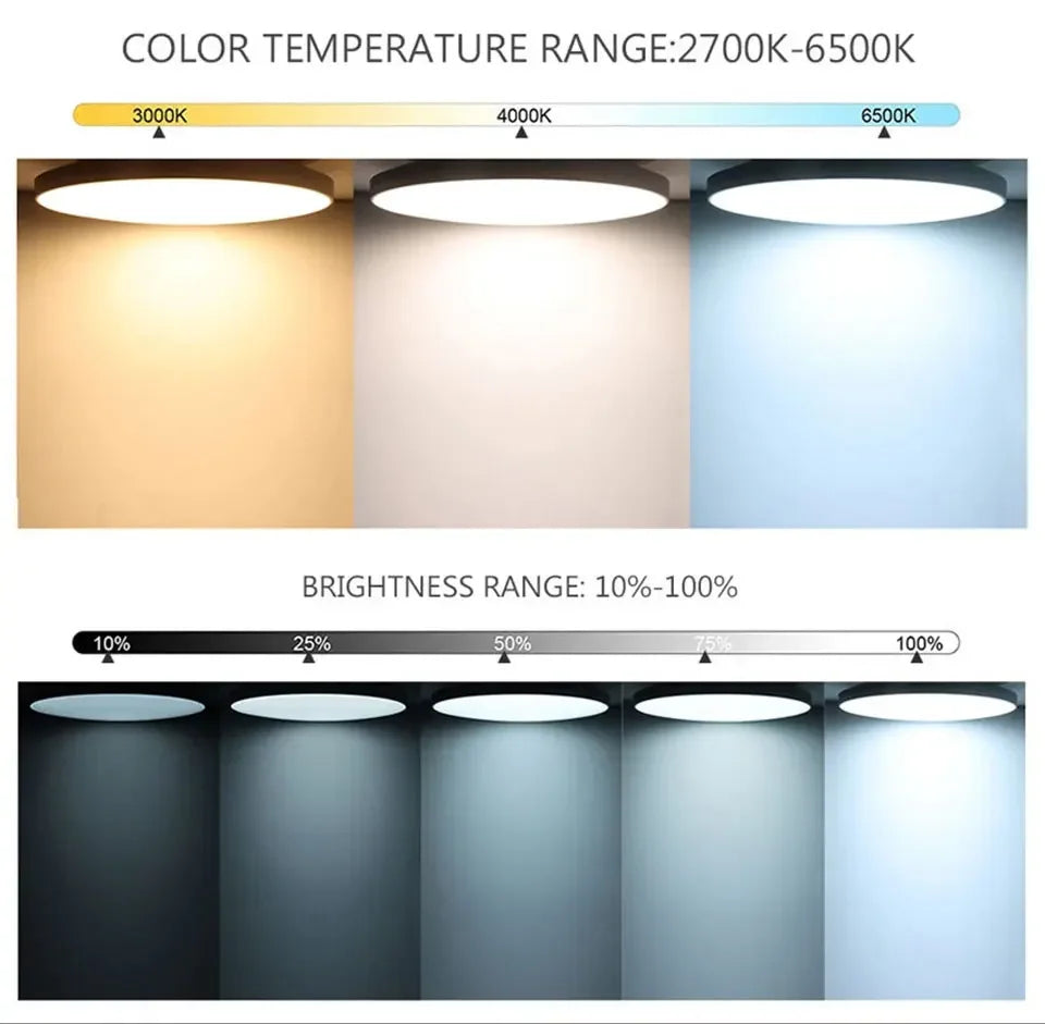 Smart RGB Ceiling Light - WiFi Alexa Compatible