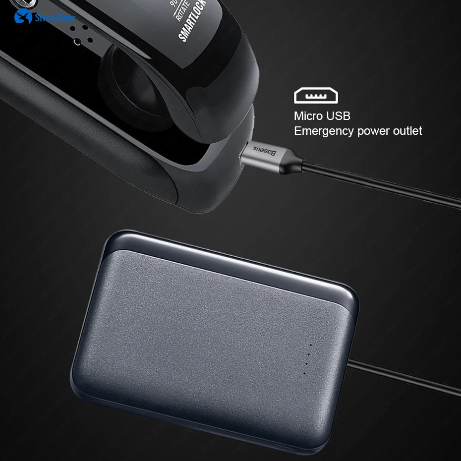 Smart Fingerprint Lock - WiFi Keyless Entry 5-in-1