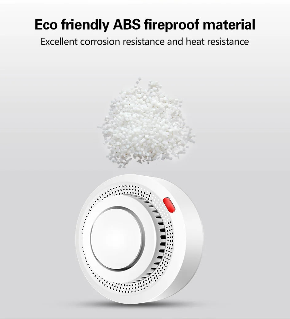 Smart WiFi Smoke Detector - Alexa Compatible