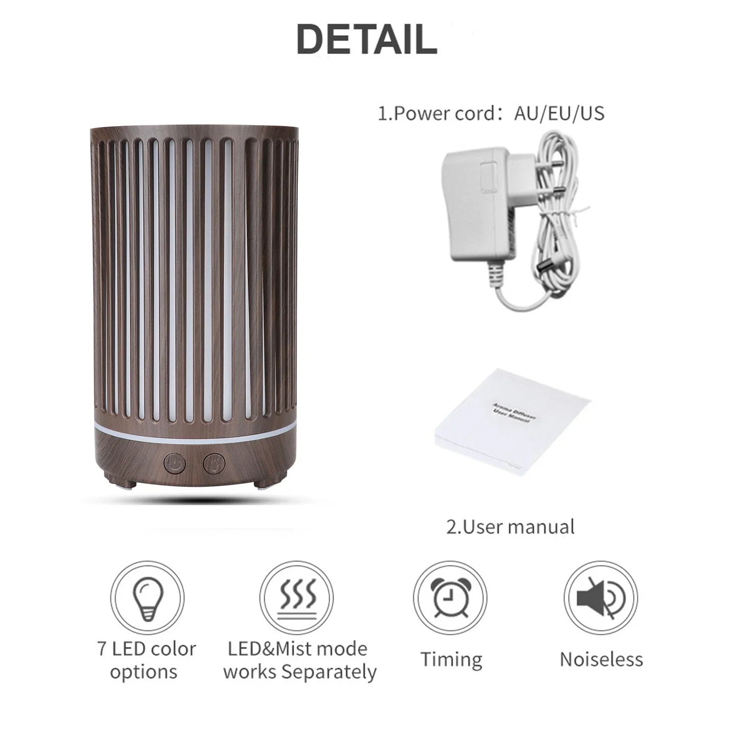 Smart Aroma Diffuser 400ml - WiFi App Control
