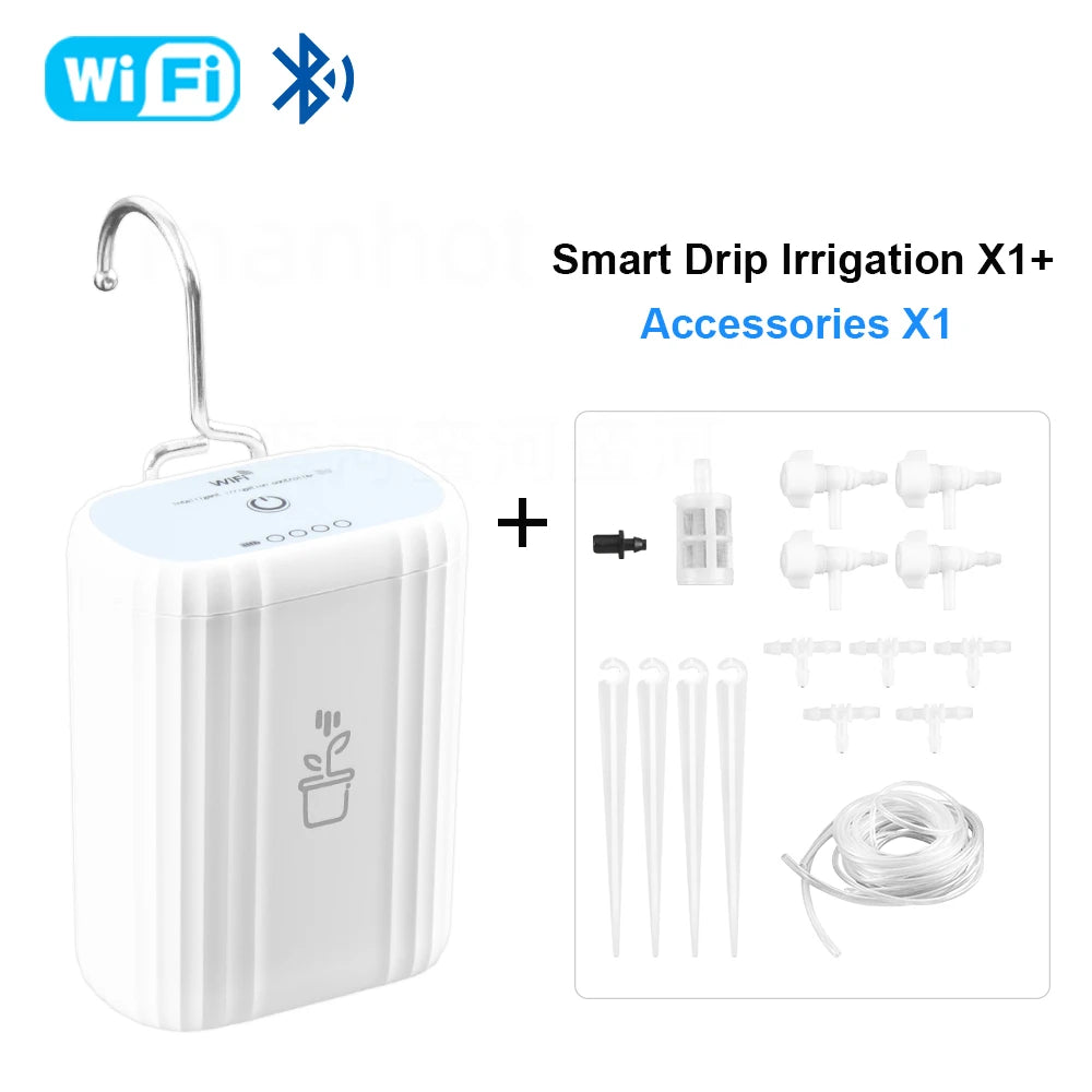 Smart WiFi Drip Irrigation - Auto Plant Watering